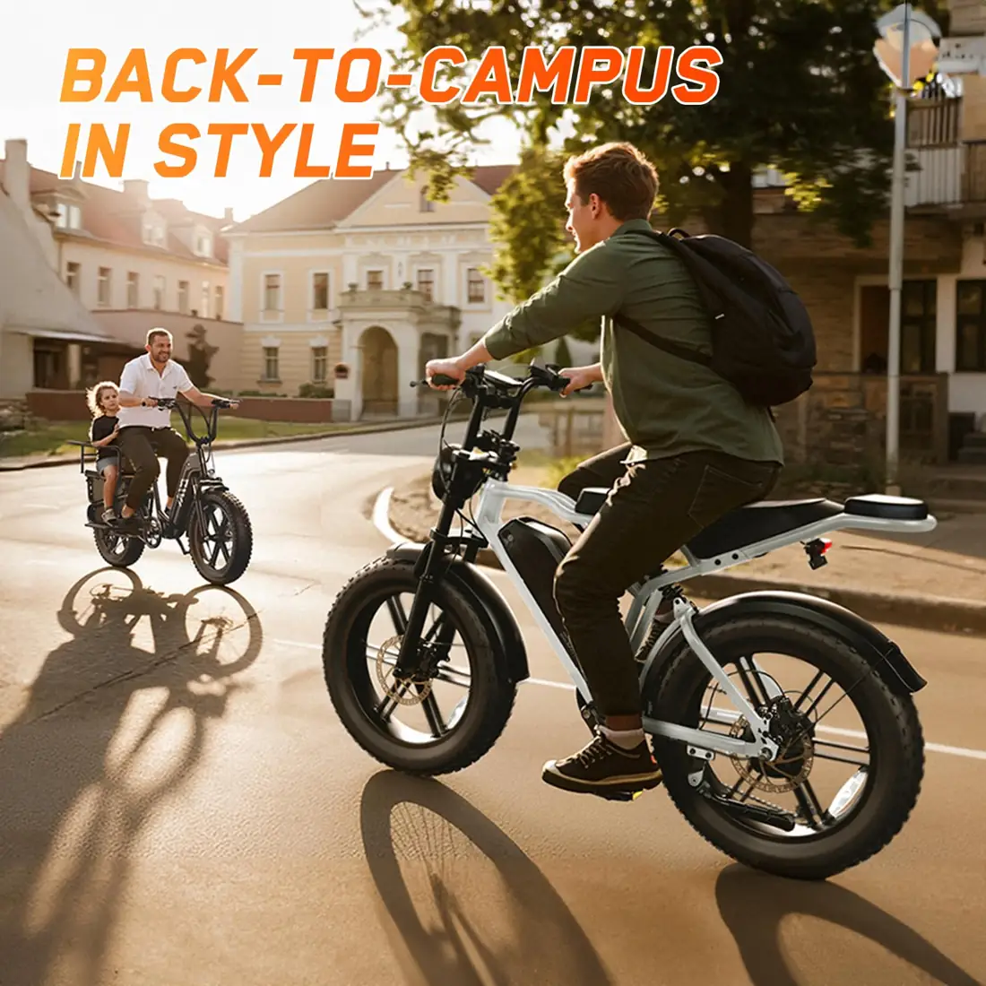 TST Electric Bike for Adults, 48V 15Ah Battery, 65 Miles, Fat Tire foto 7