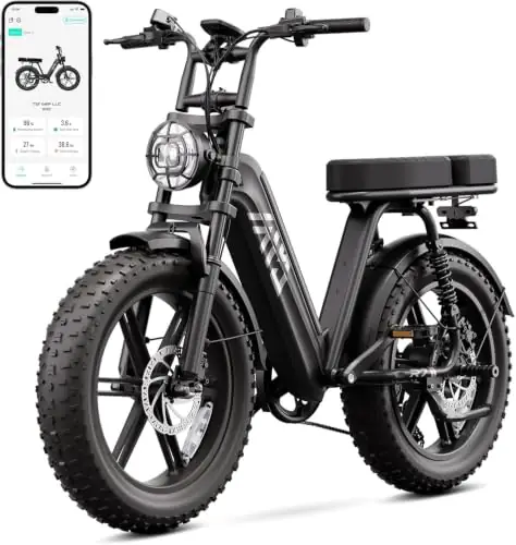 Bicicleta eléctrica ciudad TST Urban Step-Thru 20 pulgadas
