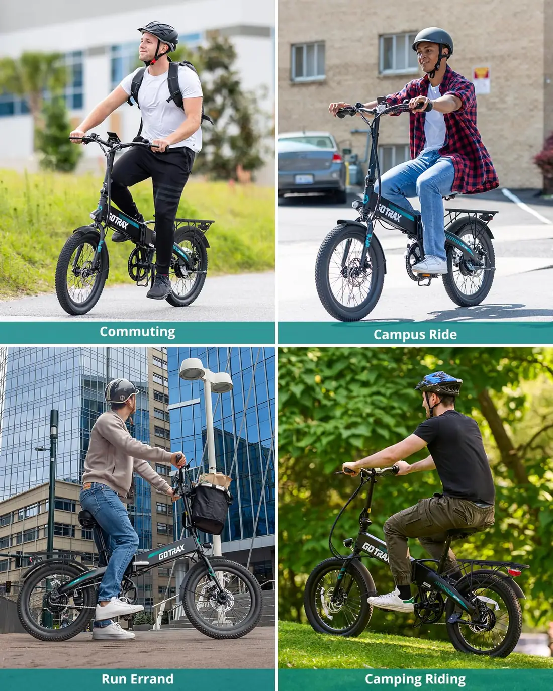Bicicleta eléctrica plegable Gotrax R1 20 pulgadas — foto 6